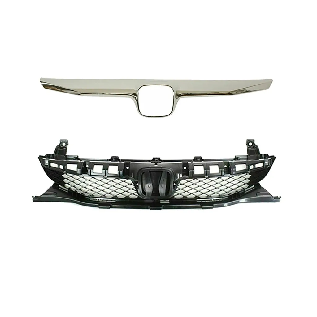 

FOR Honda Civic 2009-2011 model grille base and chrome trim OE 71121-SNA-A50、71122-SNA-A00