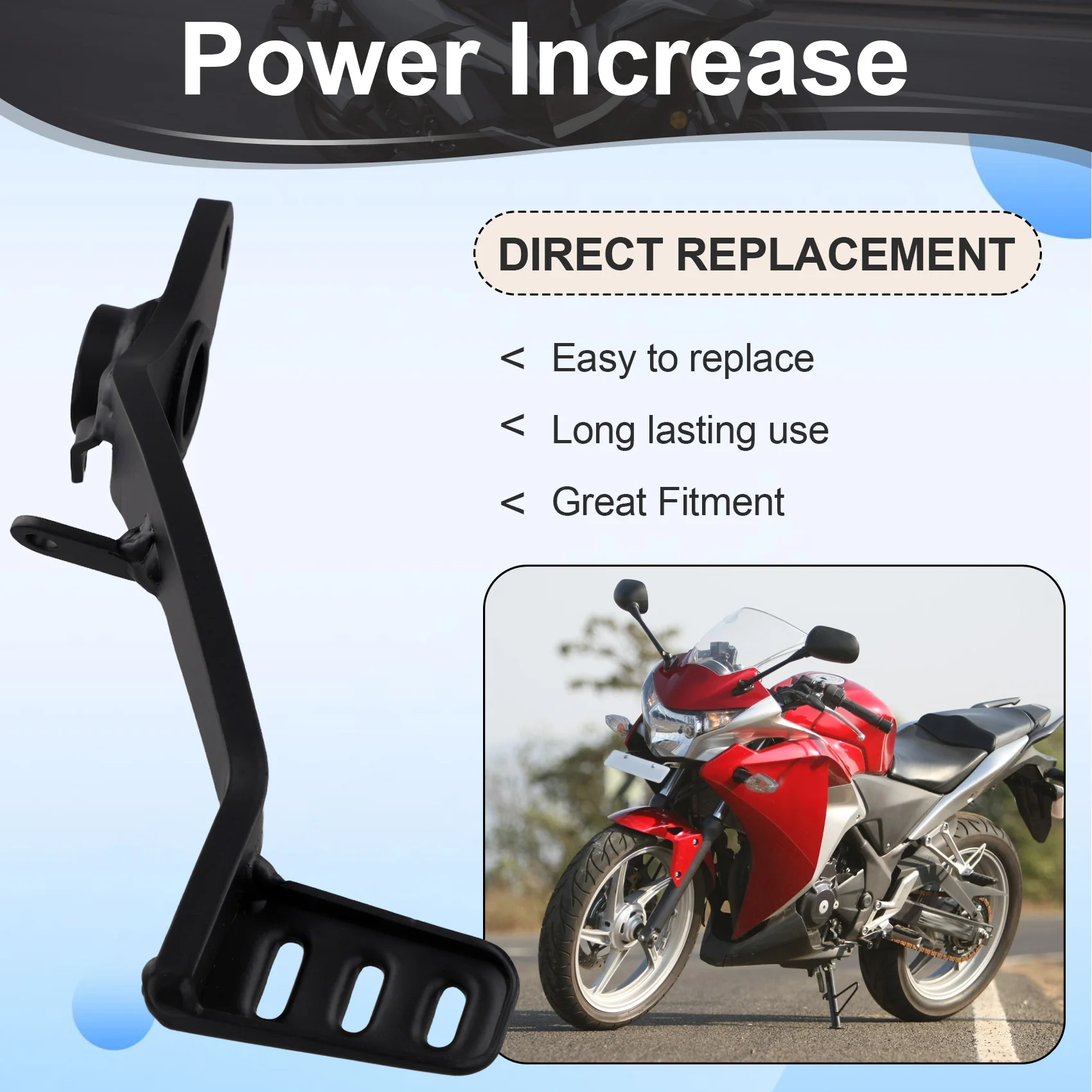 

Motorcycles Rear Brake Lever For Honda CB500X/500F/CBR500R/CB300F/R Brake Pedal Brake Lever