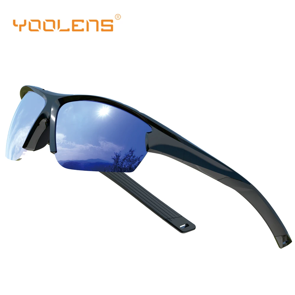 

YOOLENS Sports Sunglasses For Men Women UV400 Protection Polarized Glasses For Cycling Fishing Running Golf Eyeglasses Y116