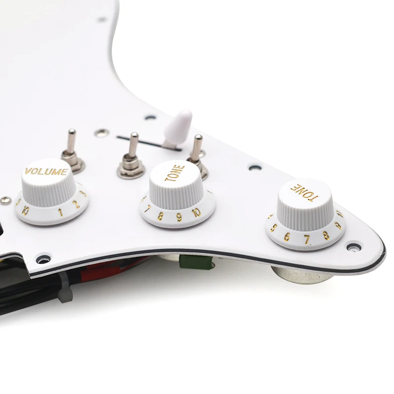 SSH High Output Loaded Prewired Scratchplate Coil Splitting 2 Mini Humbucker with Coil Pickup Electric Guitar Pickguard