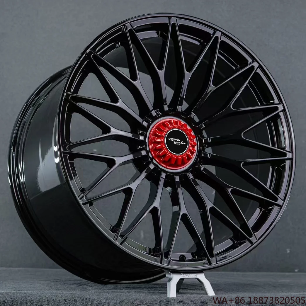 Xianglun High-End 20-23 Inch Two-Piece Forged Aluminium Alloy Car Wheels 40mm ET Multi-Spoke PCD 5*112/120/130 New