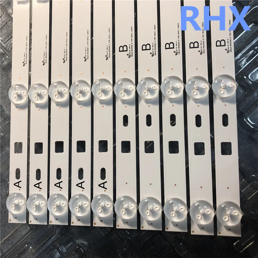 KDL-40RM10B LED لتلفزيون سوني KDL-40W600B/40R483B 5 قطعة A + 5 قطعة B