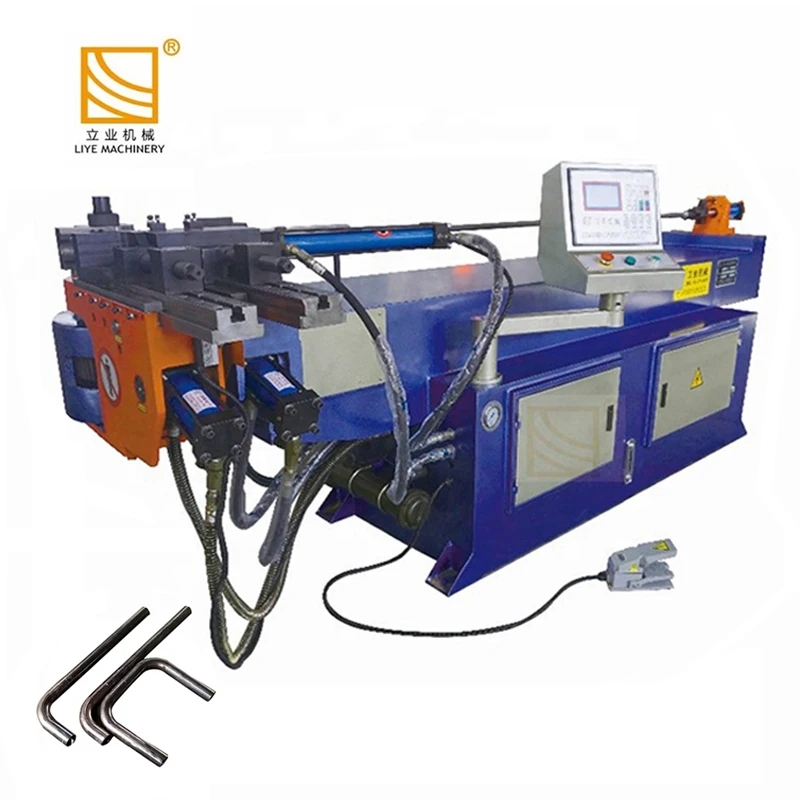 DW63NC Exhaust Pipe Nc Electric Hydraulic Bender For Sale Semi Automatic Tube Bending Hine