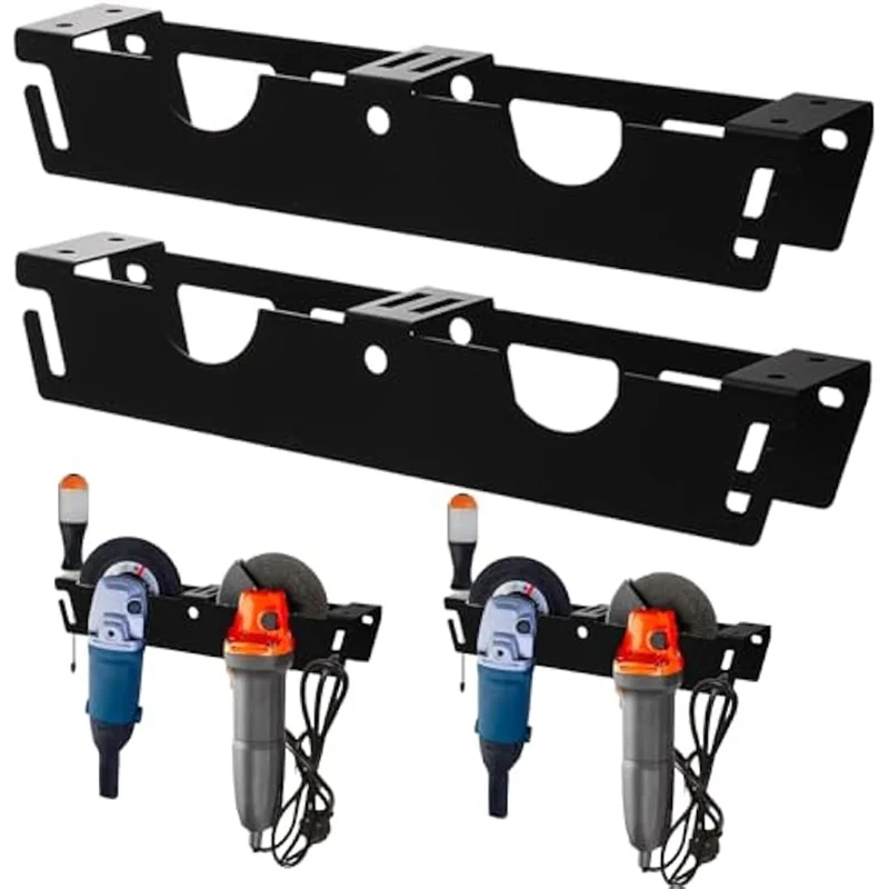 

AT02-Polisher Power Tool Racks Wall Mount Organizer Bracket Grinders Power Tools Holder