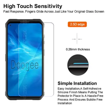 適用於 Doogee V10 20 X90L X90 X95 X93 X96 N10 N20 N30 N40 Pro 的 2 片裝強化膜,也適用於 Doogee V 10 20 X 93 95 N 30 40 強化膜 12 最佳銷售 doogee v10 - №8