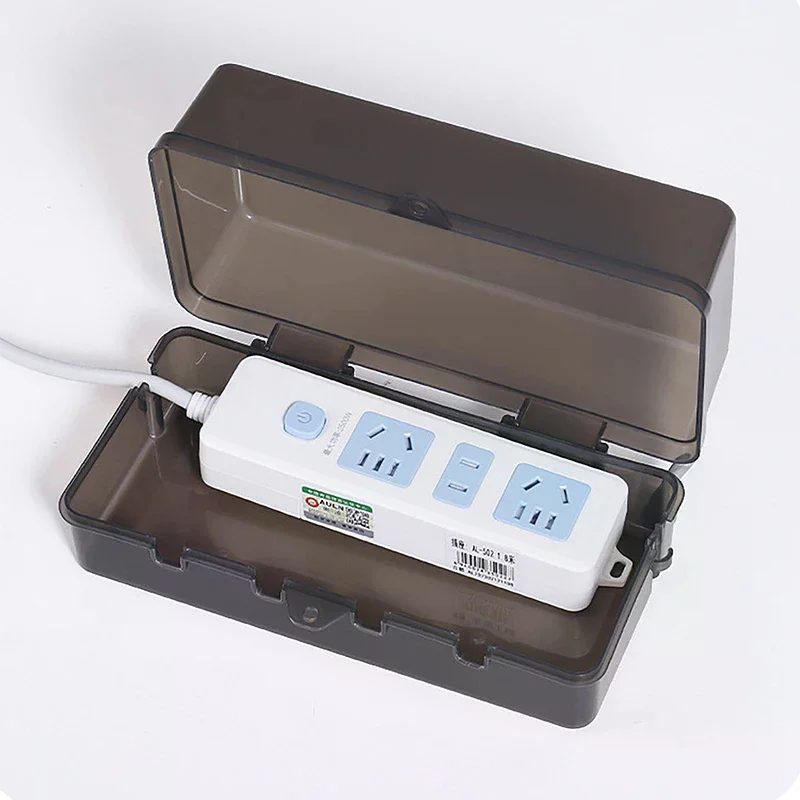 Outdoor Electrical Boxes Waterproof Cable Management Box Rain-proof Weather Proof Plug Box Waterproof Box for Wiring Board