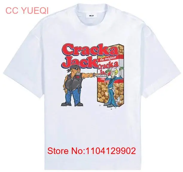 

Cracker Jack T Shirt Food Popcorn Carmel long or short sleeves