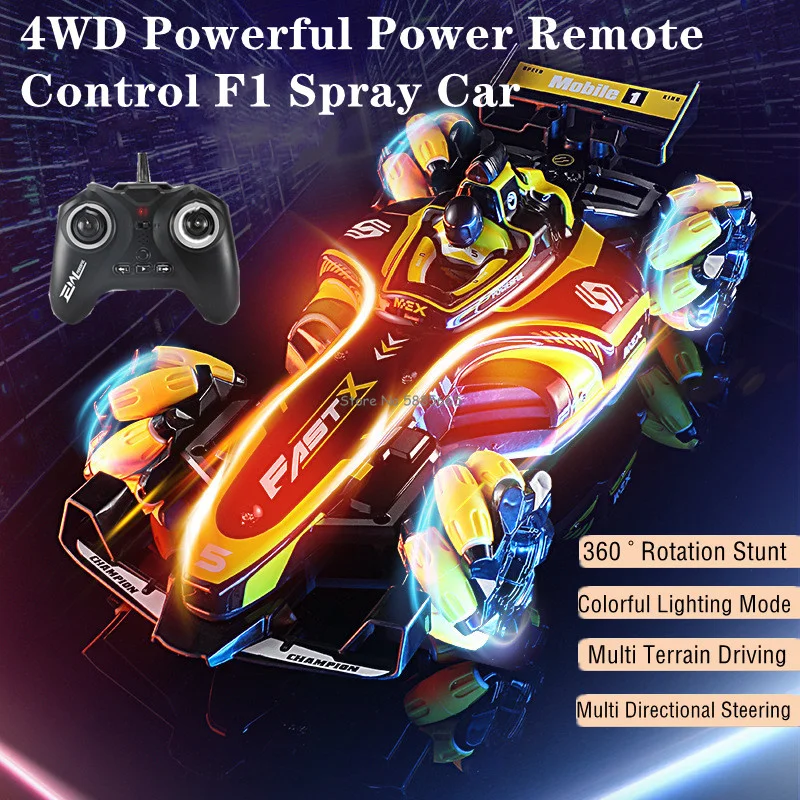 multi-directional-driving-spray-f1-remote-control-stunt-car-4wd-lighting-music-360°rotate-strong-power-drift-rc-racing-car-toy