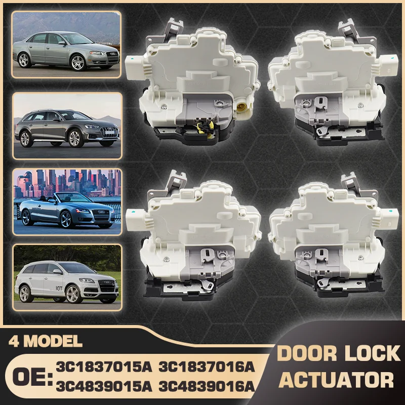 Central Door Lock Actuator Latch Module Motor Mechanism For Audi A4 Audi A5 Audi Q3 Audi RS Q3 Audi Q5 Audi Q7 Audi TT 2008-2014