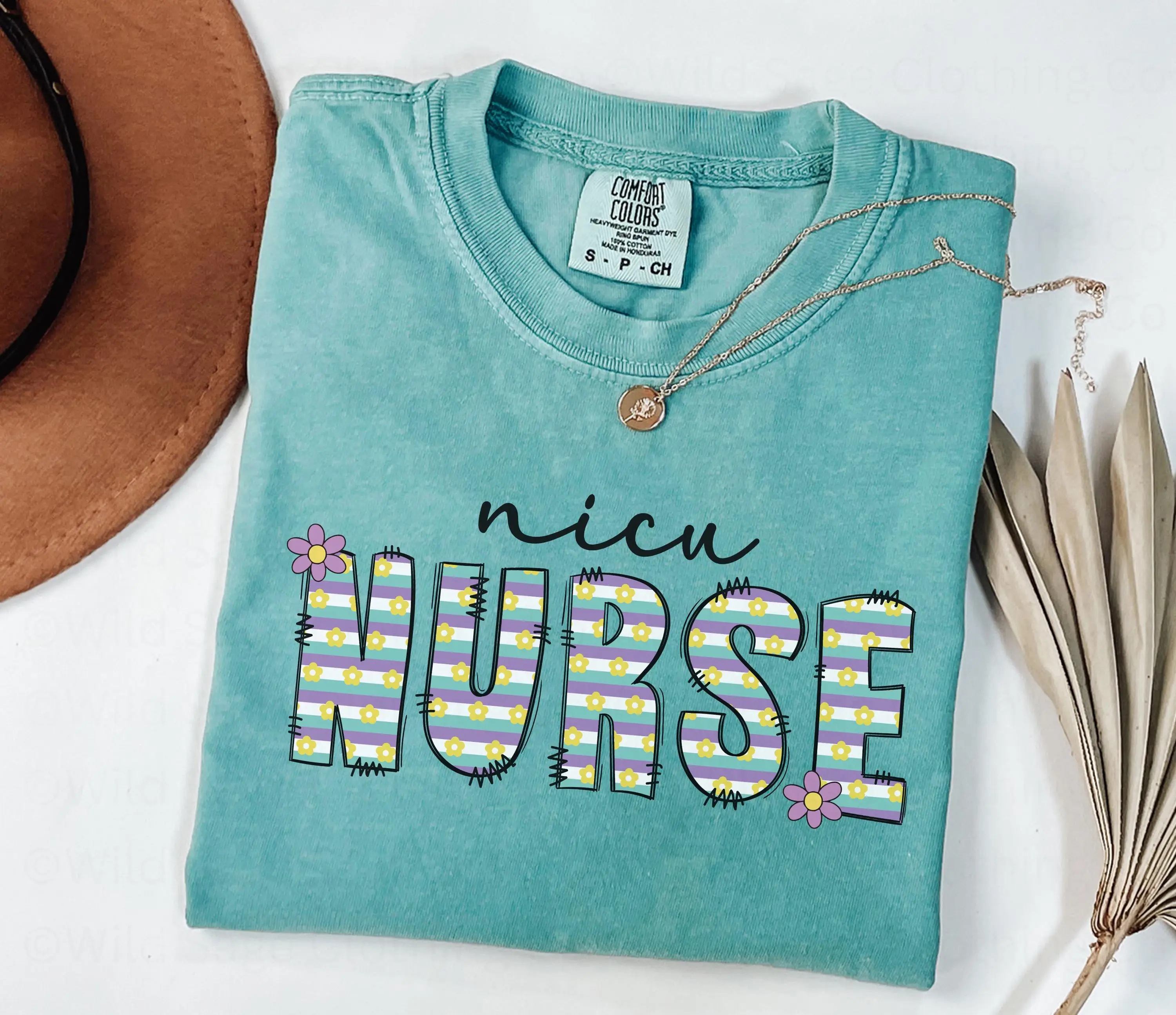 Nicu Nurse T Shirt Neonatal Intensive Care Unit Comfort Colors for