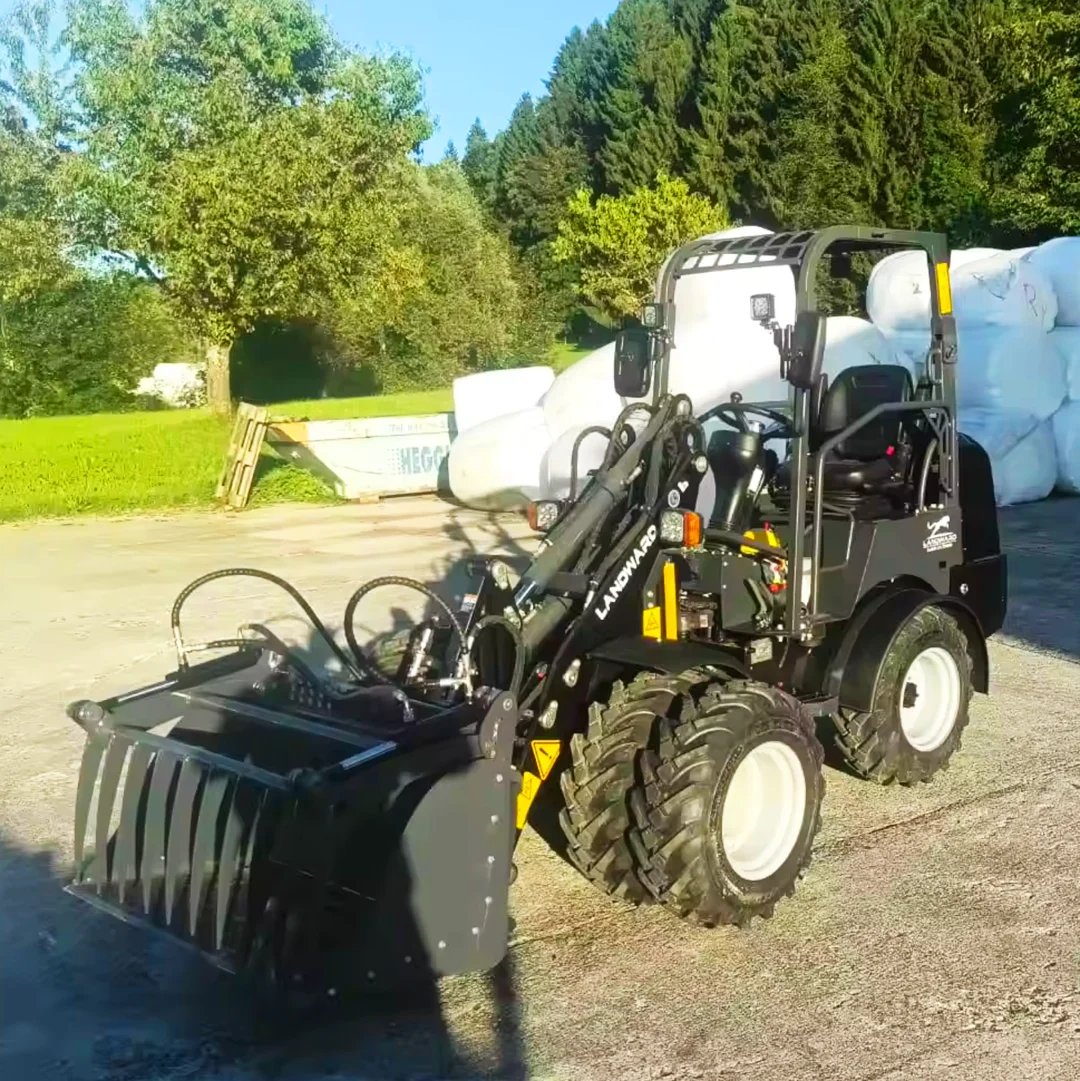 

Diesel 4WD Loader Agricultural High Quality Small Loader Wholesale High Horsepower Household All Terrain Loader Price Customized