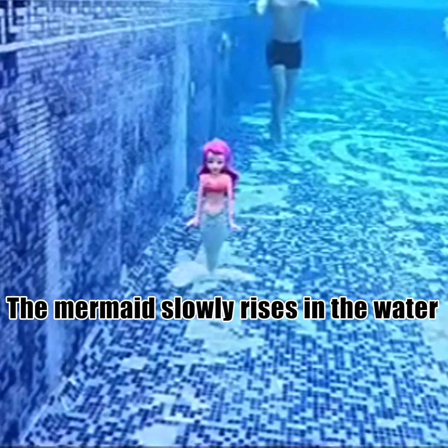 Jouet de piscine de sirène, coquille de princesse rotative amusante, flotteurs d'été, jouets d'eau de natation, coquille flottante magique, cadeaux, jouets de bain pour tout-petits