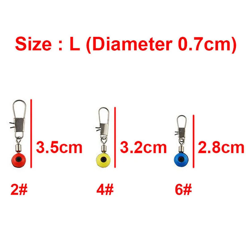 Hooks Connector Equipment Attachment Adapter Organizer Swivel Snap 100 Pcs/set Kit Box Plastic Interlock Big Style Fishing