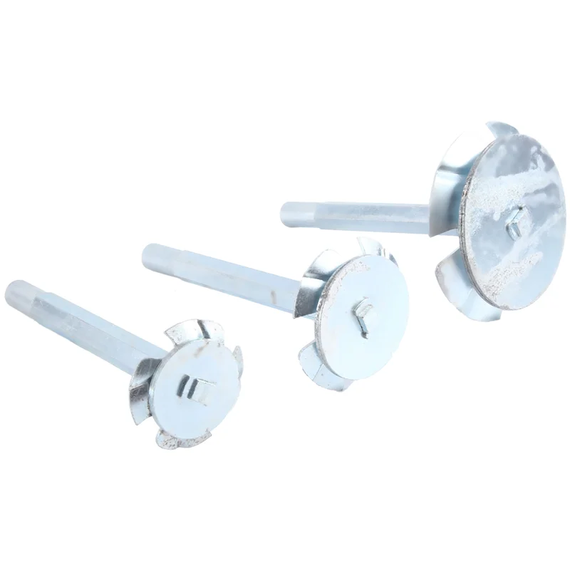 

AEE2-3Pcs Plumbing Fitting Saver,Fits 1/2Inch Variable Speed Power Drill,1-1/2Inch,2Inch,3Inch Bits PVC Pipe Removes Tool Set Du