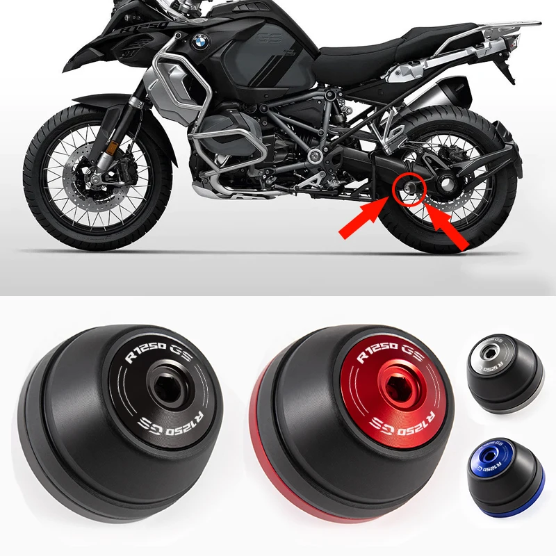 

For BMW R1250GS Adventure HP R1250 GS R 1250GS GSA RT motorcycle wheel slider protection anti-collision accessories R 1250 GS