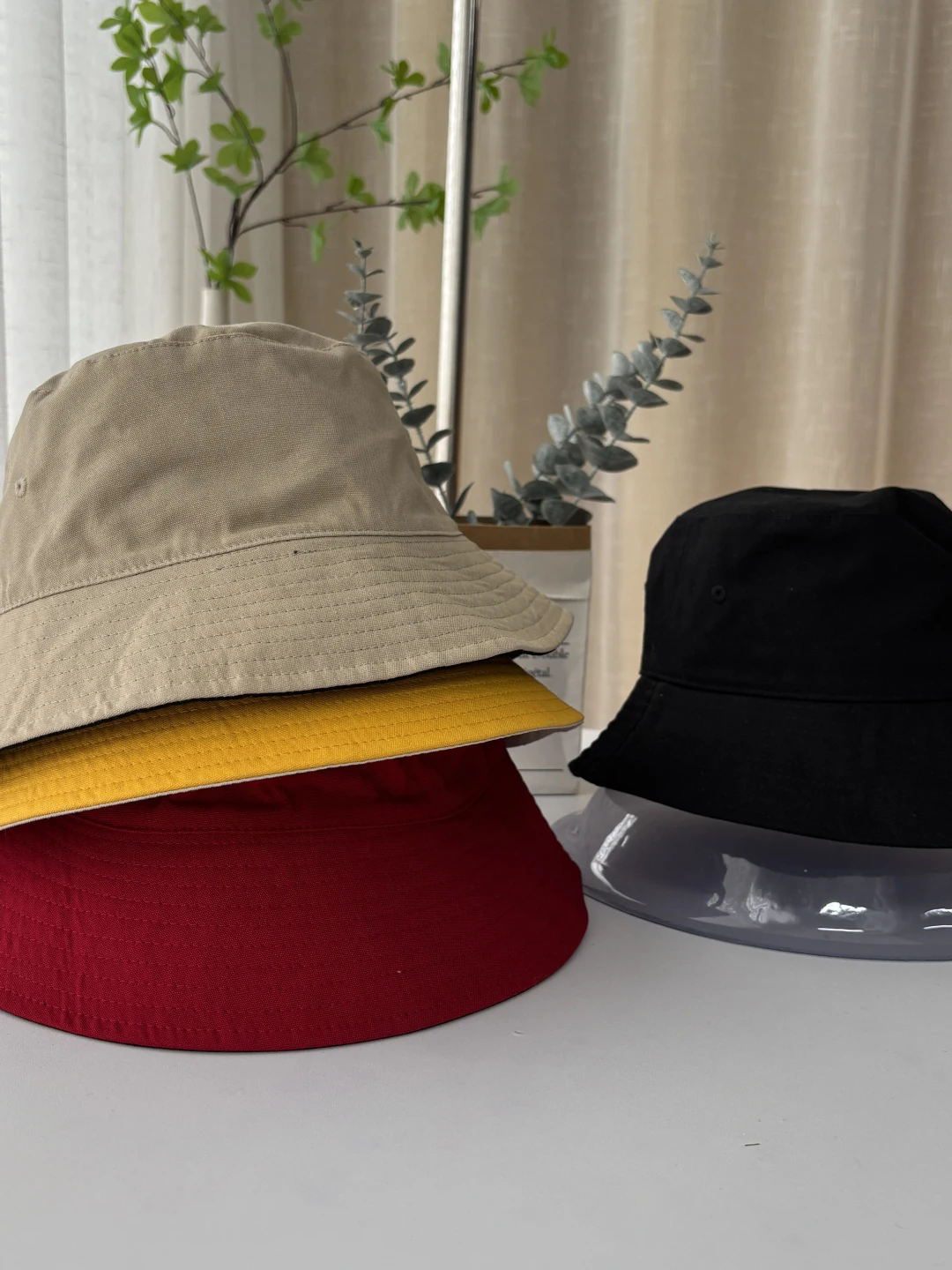 chapeu-de-pesca-de-algodao-unissex-para-primavera-outono-e-inverno-versatil-a-prova-de-vento-chapeu-bucket-multicolorido-chapeu-de-sol-para-casais