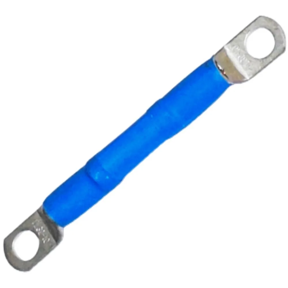 Cavo live per batteria per auto in rame rosso da 5 pezzi 35 quadrati 10 cm, parti di modifica del cavo di collegamento della batteria con naso a due estremità