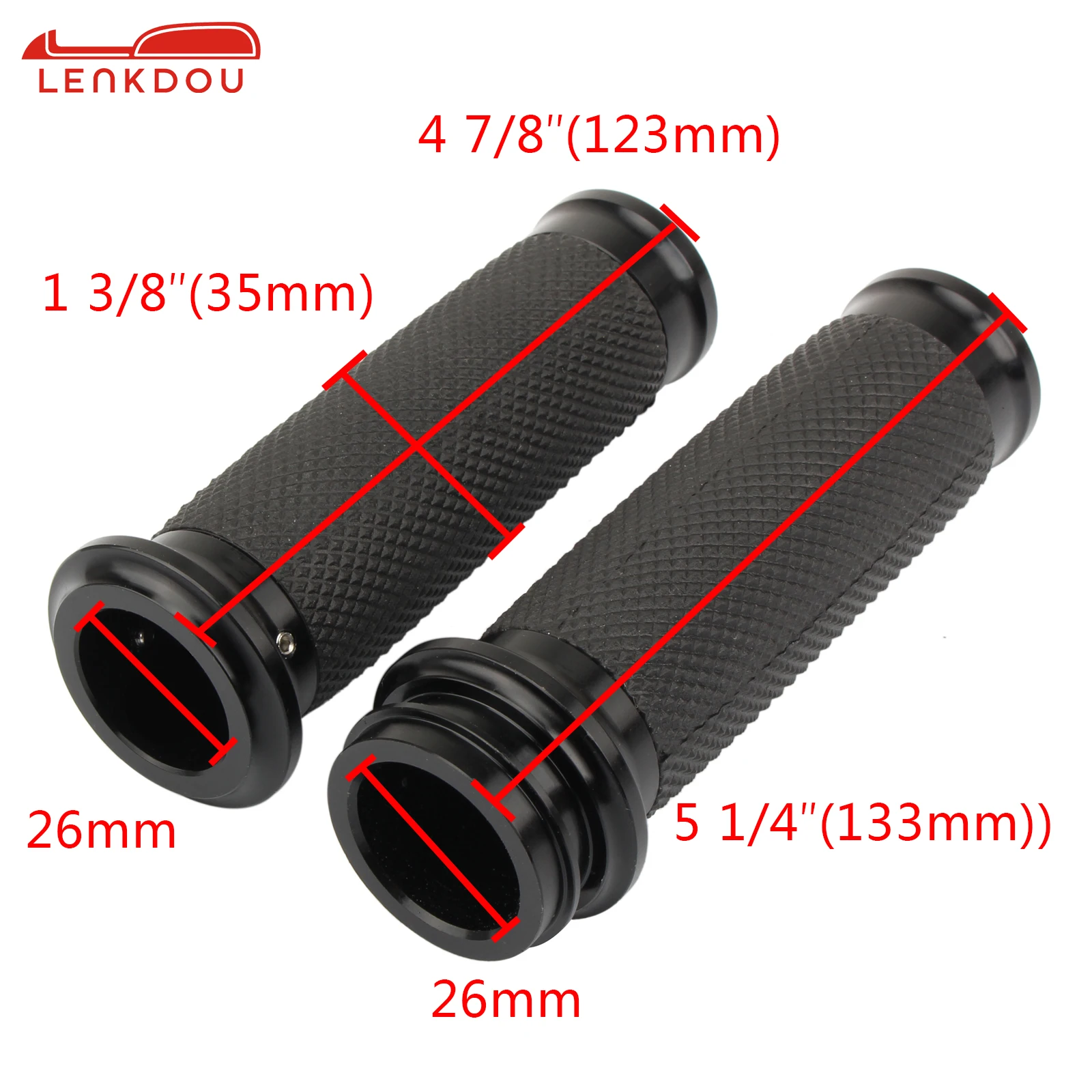 1'' 25mm Motorcycle Hand Grips Electronic Throttle Handlebar Grips For Harley Touring Road King Softail Street Bob Dyna FXDLS