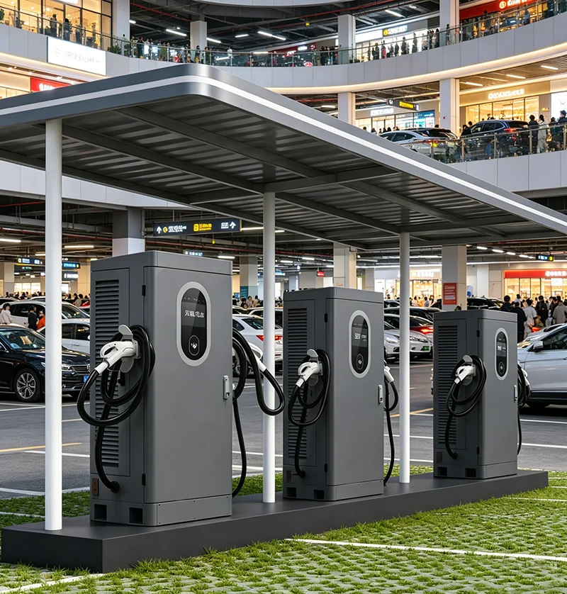 Outdoor Furniture Types - Vertical EV Charging Pile 7KW Type