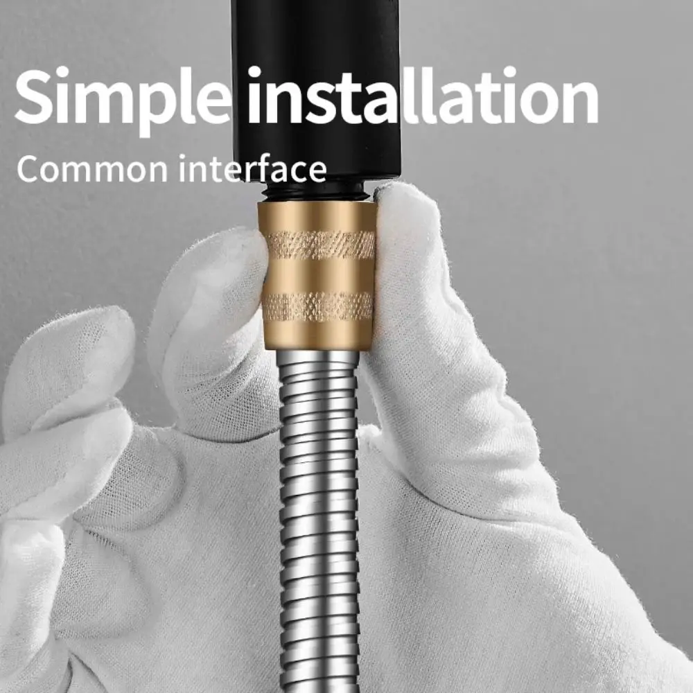 

Прочный сменный ручной шланг для насадки для душа 1,5/2/3 м, удлинительная трубка для душа с защитой от намотки, универсальная ПВХ-провод для туалета