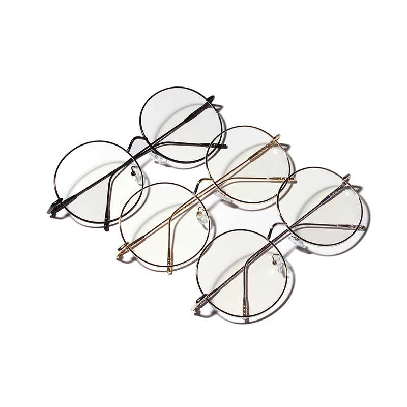 Round Metal Frame Photochromic Myopia Glasses Women Korean Style Nearsighted Eyelasses With Diopter -0.75 -1.25 -3.25 -3.75 -4.0