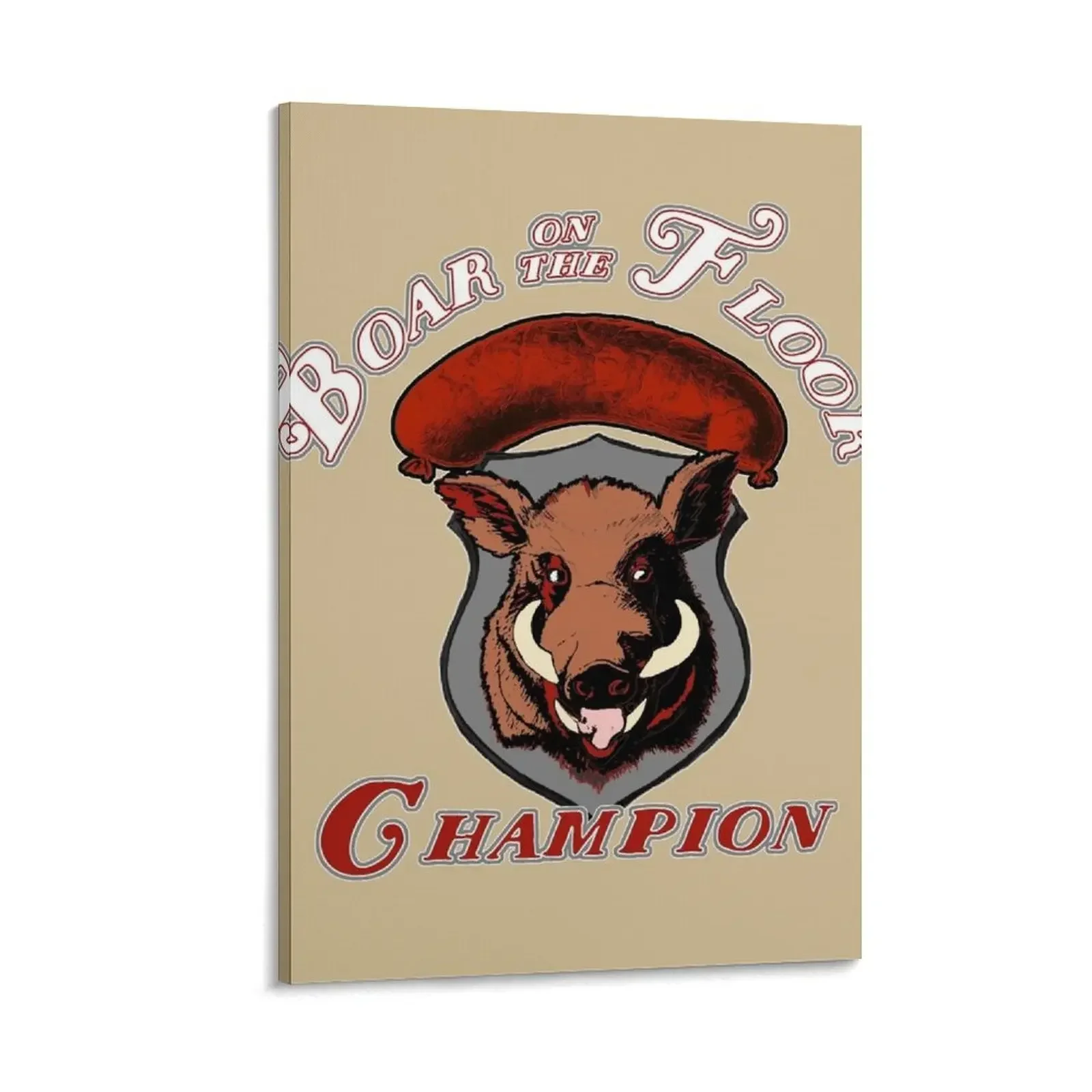 

BOAR ON THE FLOOR Canvas Painting Paintings photos for living room decor