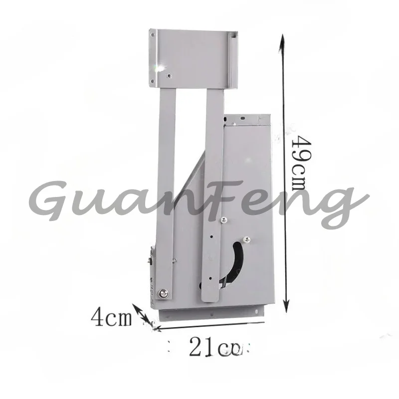 Buffer cabinet pull-down lift bracket