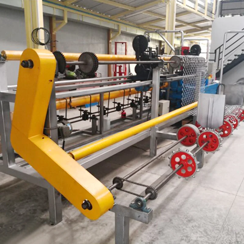 Commercial Grade Chain Link Fence Manufacturing Line For Airport Security Enclosure Industrial Perimeter Guard Manufacturing