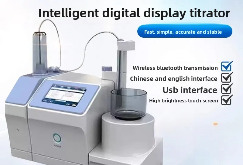 Intelligent titrator Laboratory chemical analysis Redox peroxide digital titrator Tester