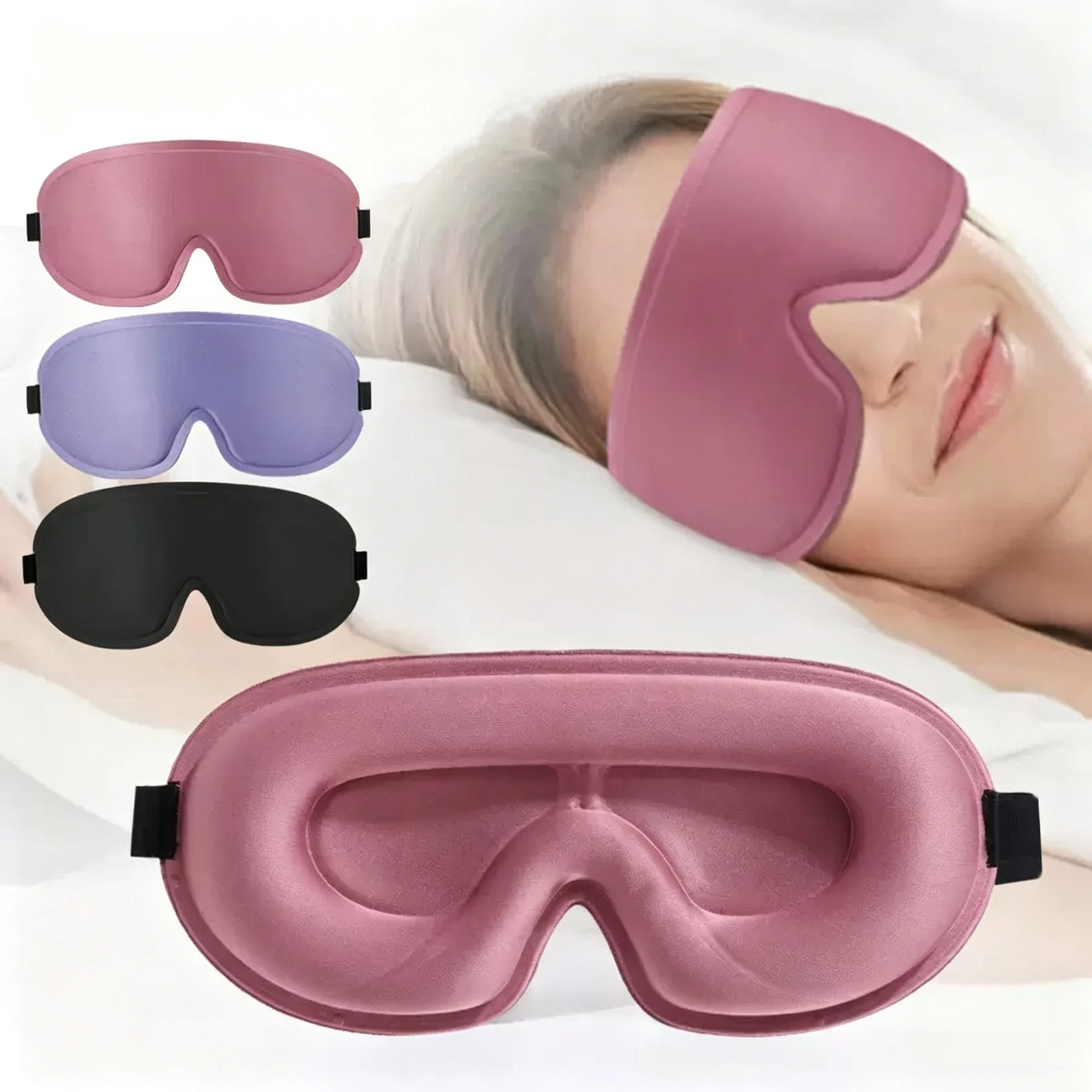 

Sleeping Mask Eyepatch Blindfold Light Travel Eye Mask for 3D Sleeping Mask Slaapmasker Night Sleep Patch Portable Eyemask Pad