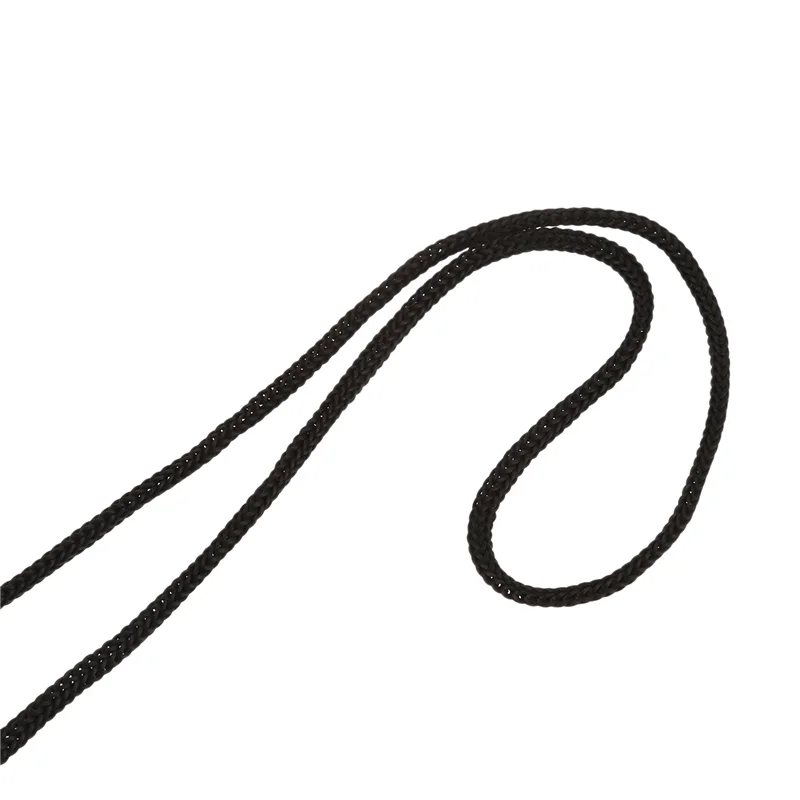 A96I-36 個ナイロン眼鏡/眼鏡/サングラス/眼鏡コードホルダーネックストリング - ブラック