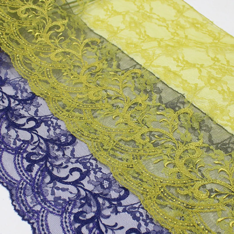 29/39Yards Embroidery Lace Fabric DIY Accessories Soft Embroidered Net Mesh Tulle Lace Trim for Sewing Crafts New