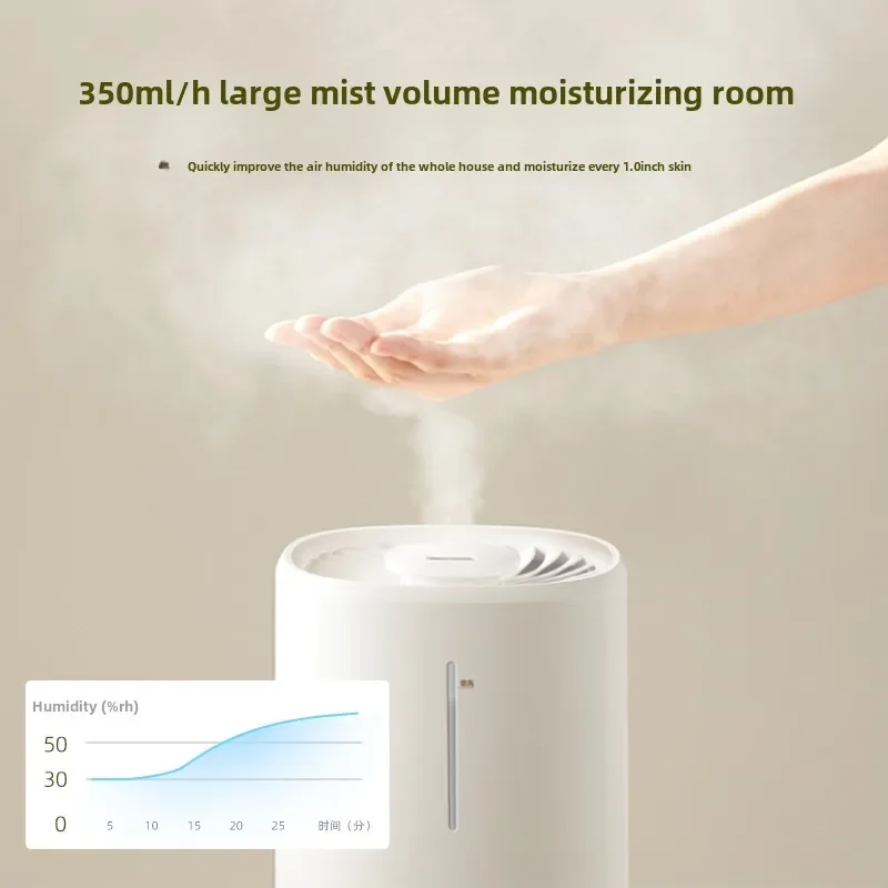 Ultrasonic Humidifiers, Bedroom Mute Pregnant Baby Air Conditioner Floor Large Capacity Humidifier Fog Air Atomizer Air Diffuser