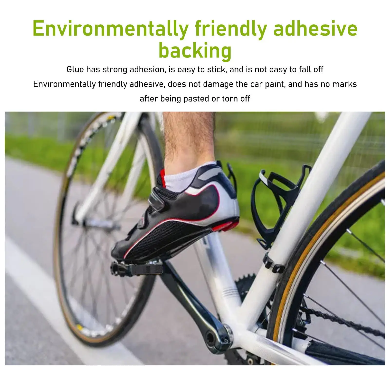 Durable PVC Bike Frame Protector - Oil-Resistant, Easy Install MTB & for road Guard Cover for Frame Protection