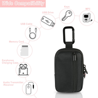 Txesign Portable Storage Bag Carrying Case For Airfly Audio Transmitter Receiver And Bluetooth Earbuds Charging Case