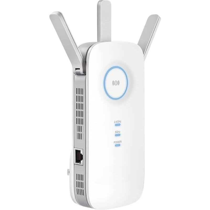 

AC1900 WiFi Range Extender RE550 | Dual-Band Wireless Repeater Amplifier W/Gigabit Ethernet Port | Up To 2200 Sq. Ft., 32