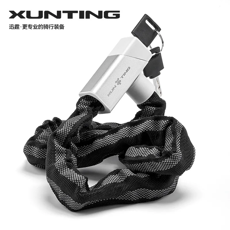 

Замок для горных велосипедов с удлиненной цепью и защитой от кражи