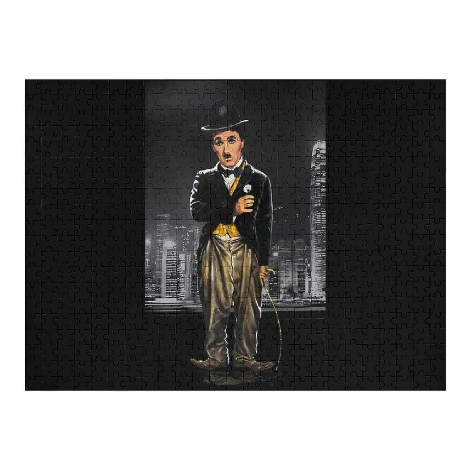 

Charlie Chaplin Homeless again Jigsaw Puzzle Customized Gifts For Kids Wood Adults Puzzle