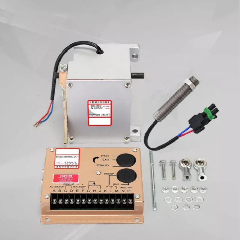 

Generator spare parts combination set, actuator ADC120 speed board ESD5111 sensor 3034572
