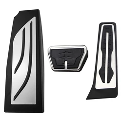 Car Pedals for BMW E60 E61 E63 E64 E70 2004 - 2010 LHD Gas Brake Accelerator Foot Rest Pedal Cover Interior Accessories
