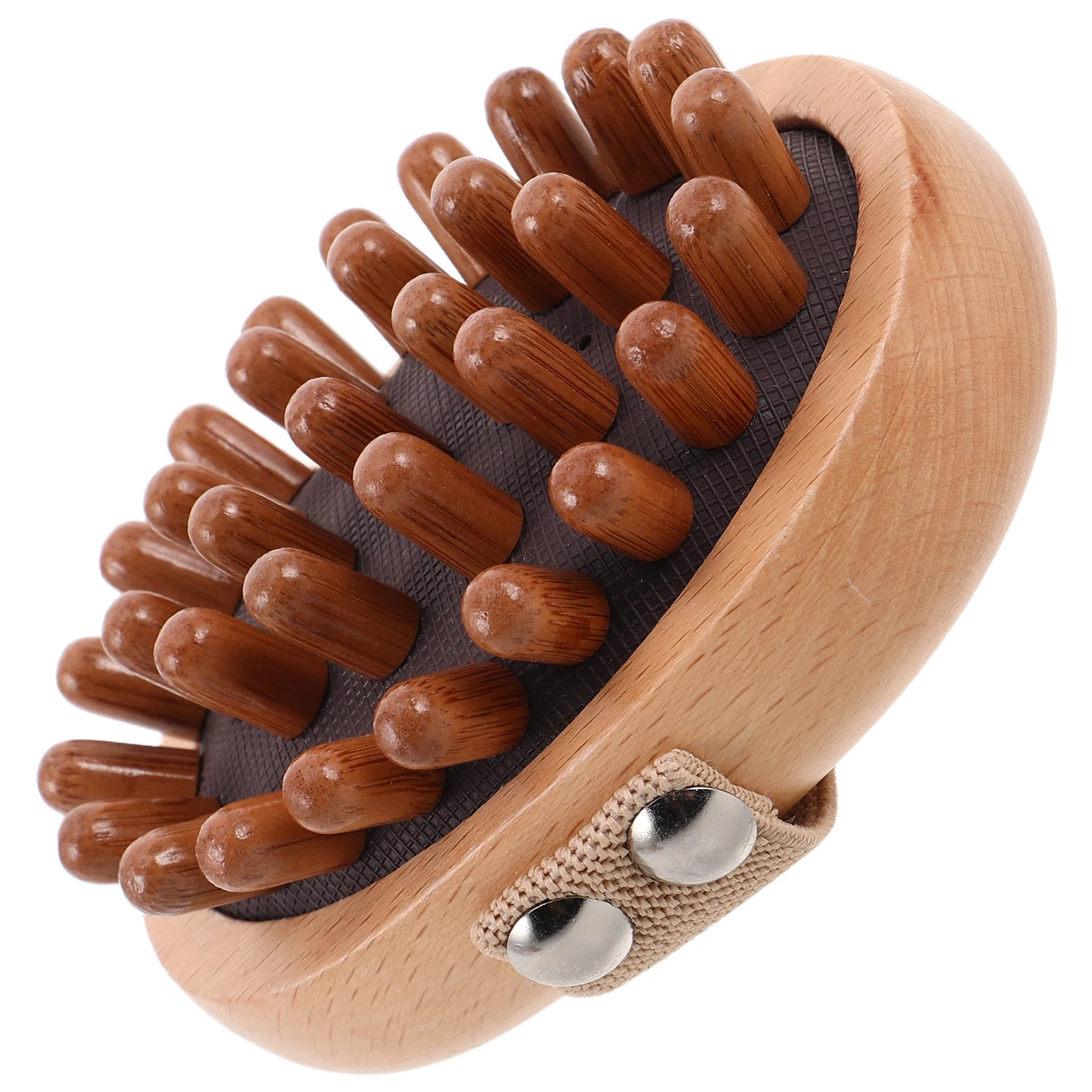 

Wooden Massage Brush Beech Wood Multipoint Bump Back Legs Feet Full Body Meridian Stimulation Relief Fatigue Hair
