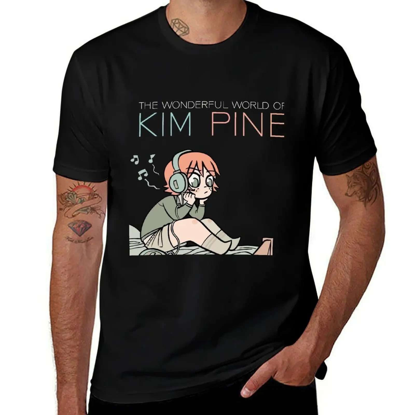 

The Wonderful World of Kim Pine T-Shirt t shirt for man 100 percent cotton black cotton t-shirt plain for man package T-Shirt
