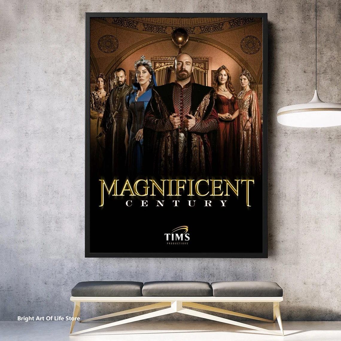 Magnificent Century Poster Star Actor TV Series Canvas Poster Photo Print Wall Painting Home Decor (Unframed)