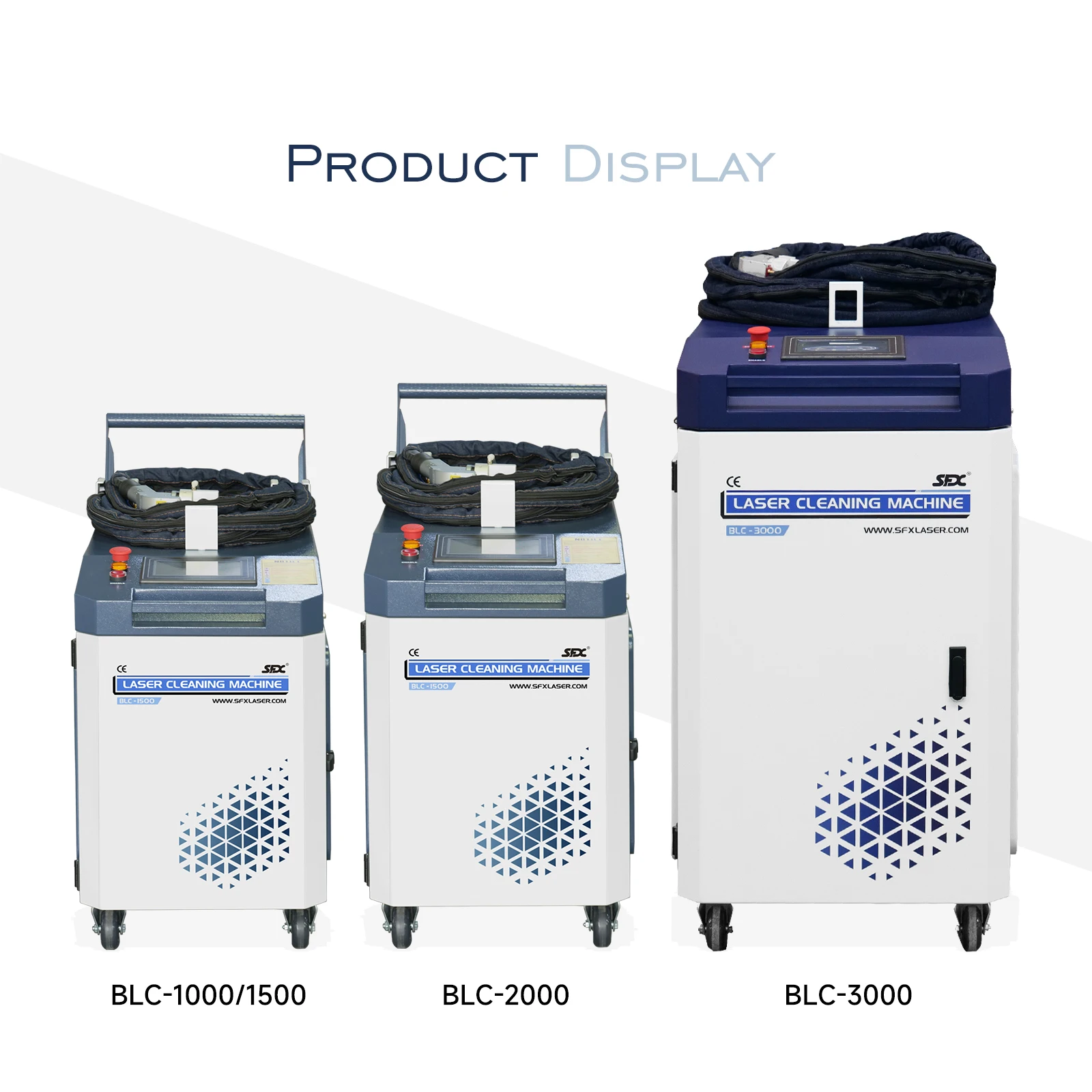 1000W 1500W 2000W 3000W SFX Portable Laser Cleaning Machine Laser Rust Remover Metal Rust Oxide Oil Paint Graffiti Remover