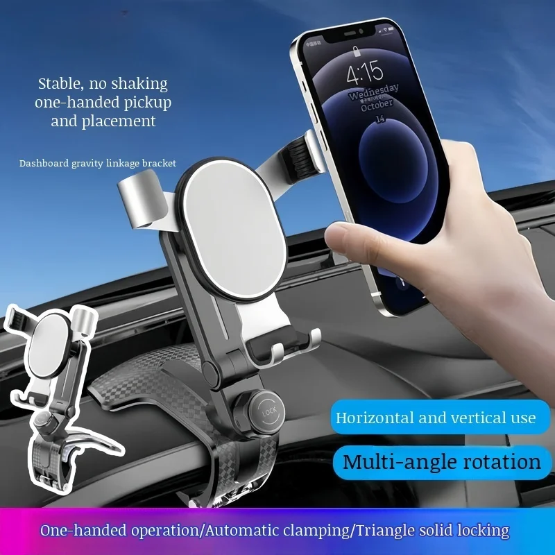 

Cell Phone Car Mount Fixed Air Vent Car Phone Holder Support Bracket Gravity Navigation Bracket