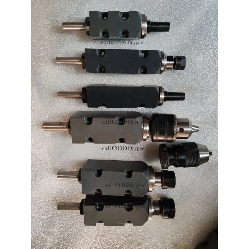 Miniature Square Unpowered Spindle 30 Square Spindle Side Milling Head Power Head Drilling Spindle
