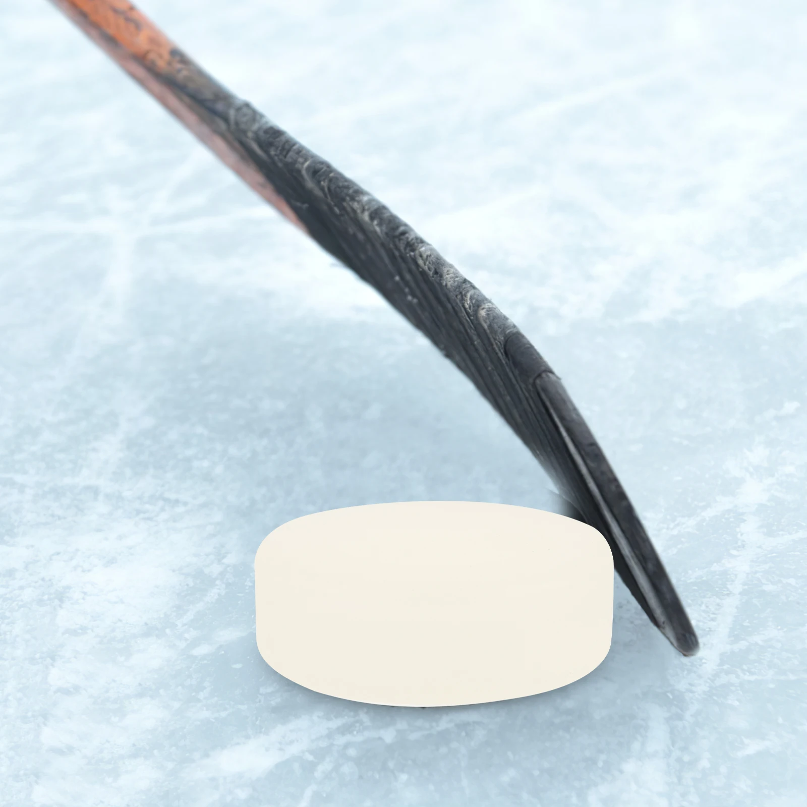 

2 Pcs Ice Hockey Puck for Training Practice Shooting Child PVC Material Lightweight Compact Official Regulation