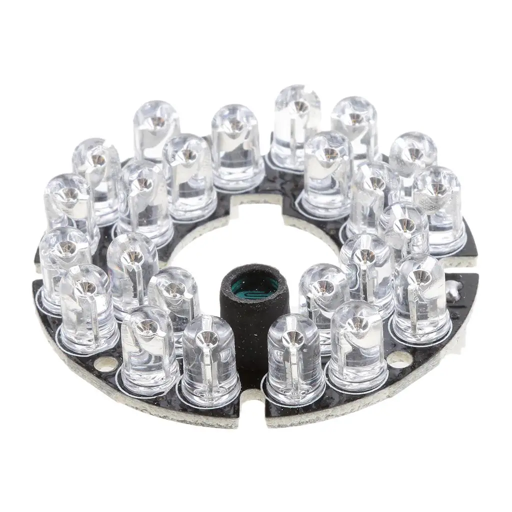 24 LED IR Illuminated Board Module Energy Saving Infrared Light Board for Security Camera Installation