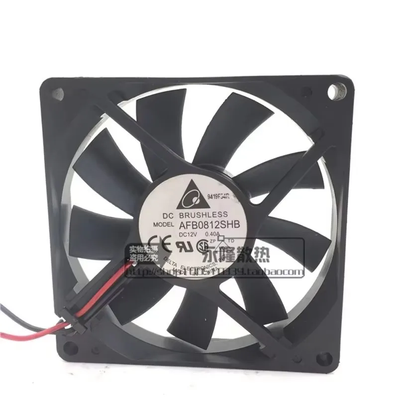 

Authentic 8CM 80 * 80 * 15mM double ball high air volume chassis power supply Cooling fan 12V 0.40A AFB0812SHB