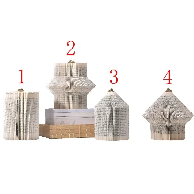 Modern new Chinese style, origami acrylic cover paper art ornament, sample room coffee table